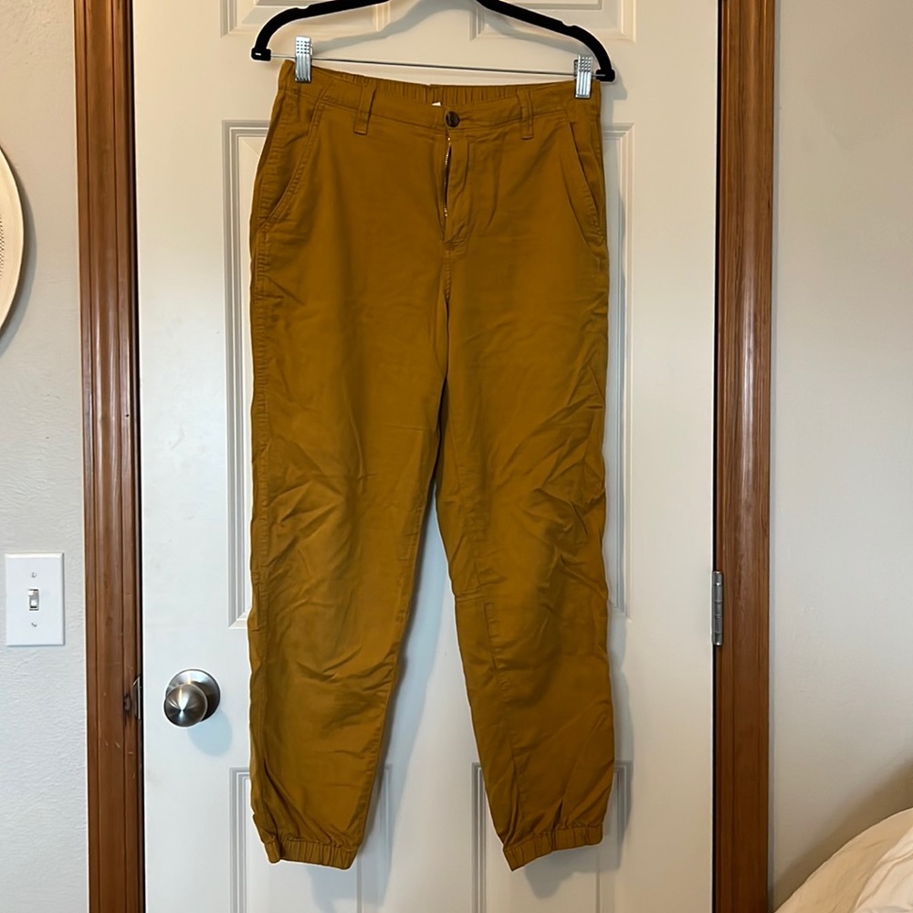 Gap Yellow Cargo Joggers
